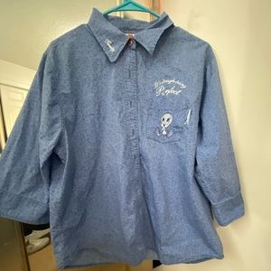 Looney Tunes Embroidered Tweety “It's Tough Being
Perfect” Long Sleeve